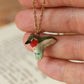 Hummingbird necklace