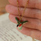 Hummingbird necklace