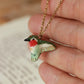 Hummingbird necklace