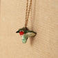Hummingbird necklace