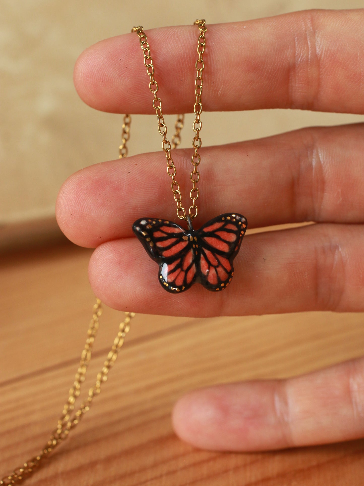 Butterfly necklace
