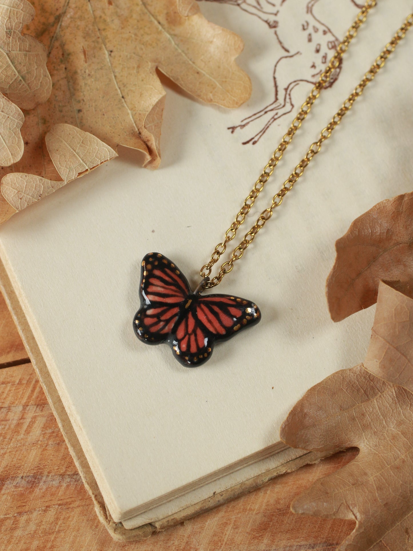 Butterfly necklace