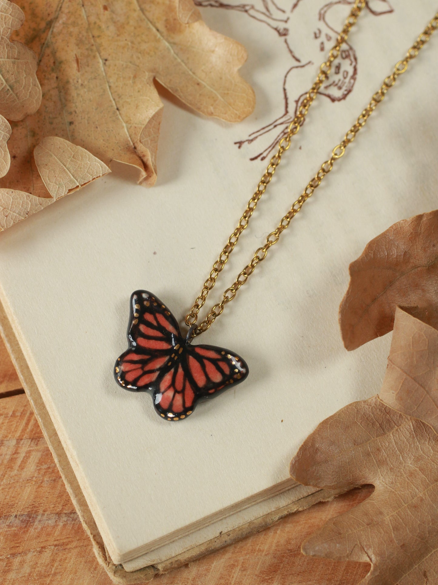 Butterfly necklace