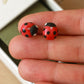 Ladybug earrings