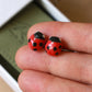 Ladybug earrings