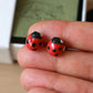 Ladybug earrings