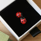 Ladybug earrings