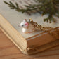 Tiny mouse necklace