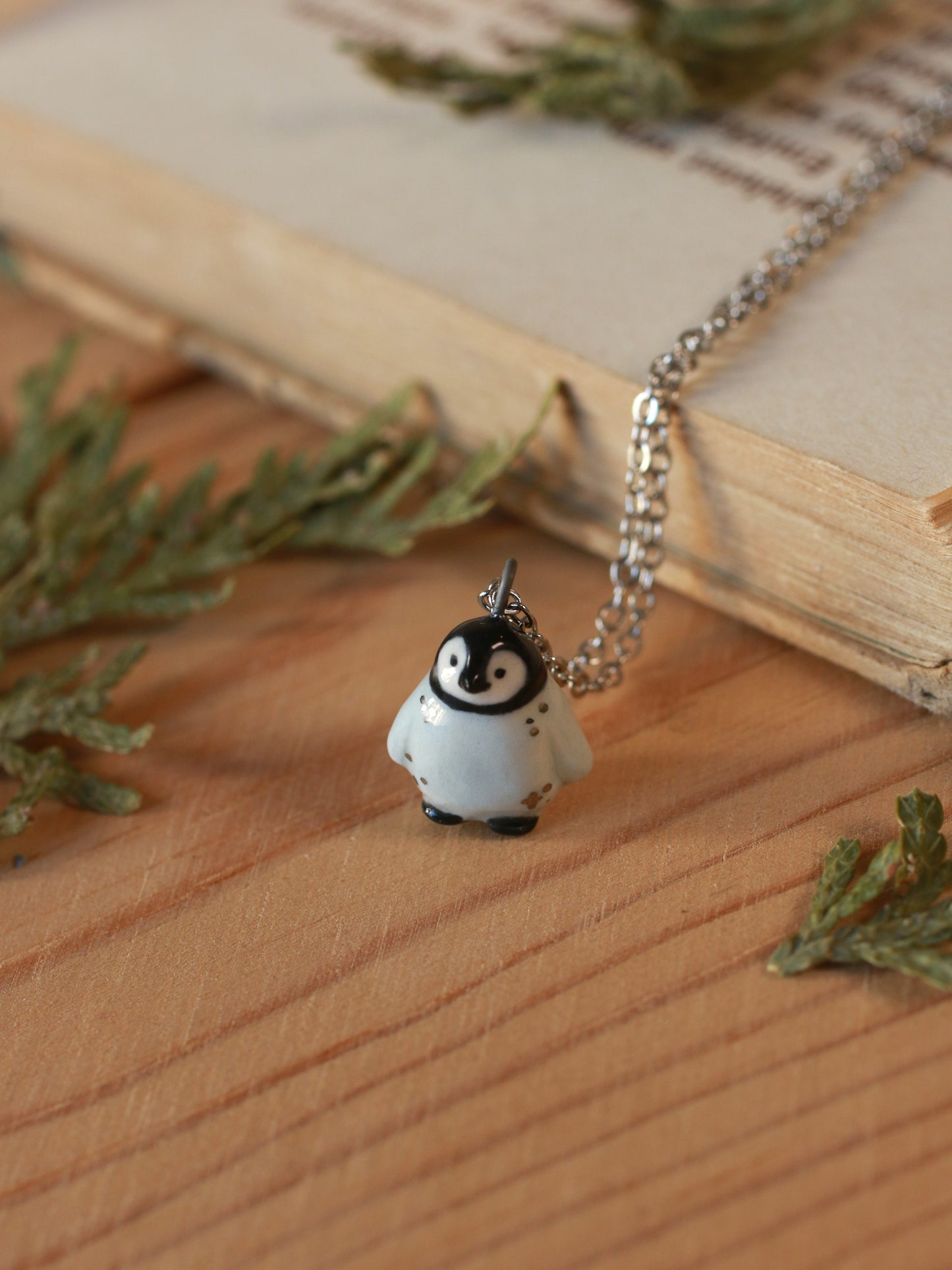 Penguin necklace