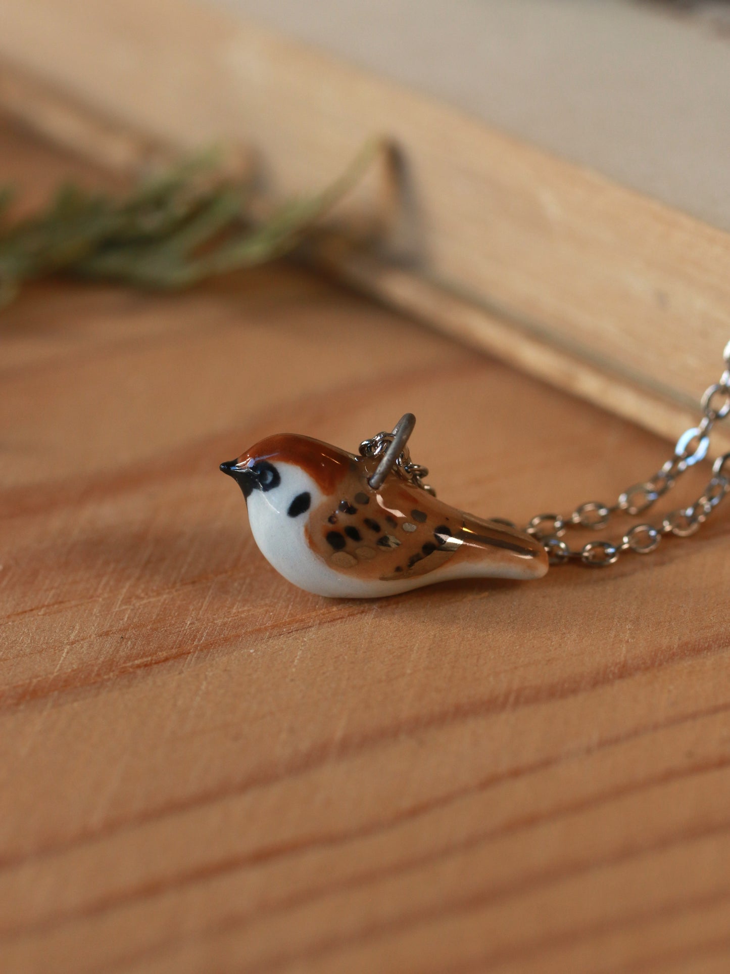 Sparrow necklace