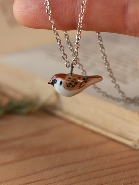 Sparrow necklace