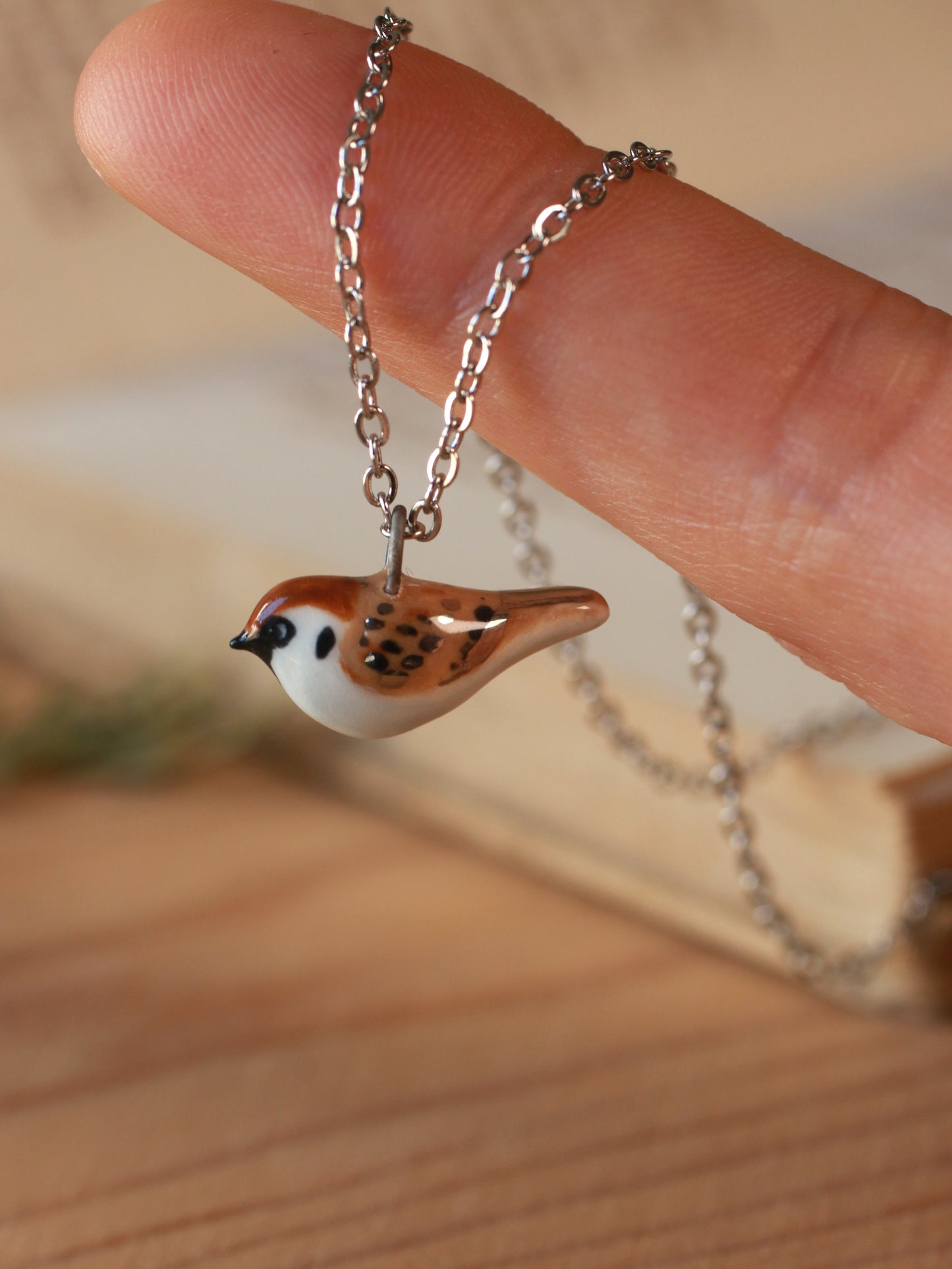 Sparrow necklace