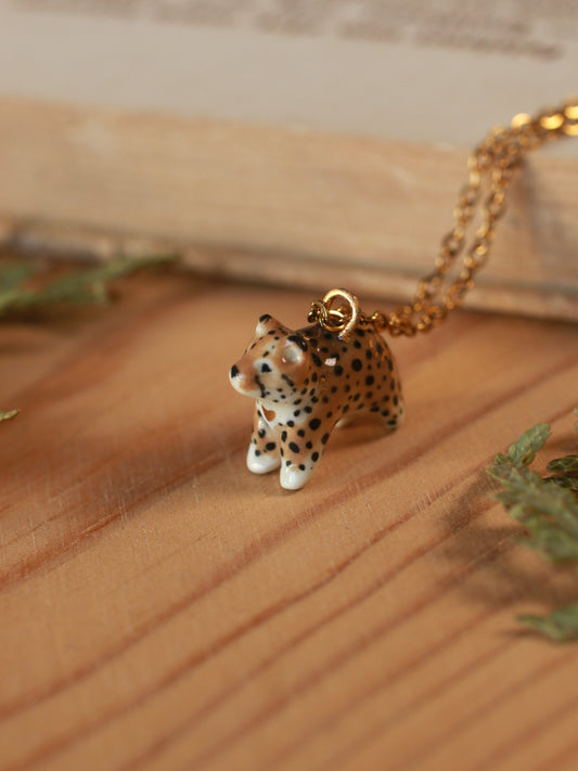 Cheetah necklace