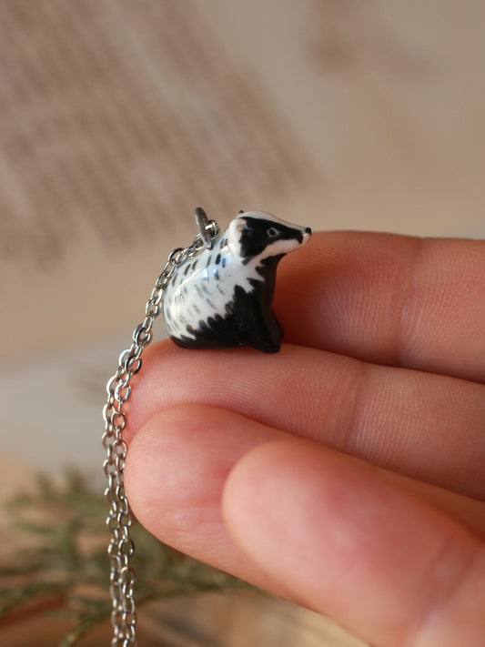 Badger necklace