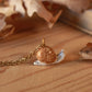 Snail necklace