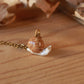 Snail necklace
