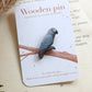 African grey parrot pin