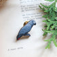 African grey parrot pin