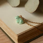 Frog necklace - 22k gold details