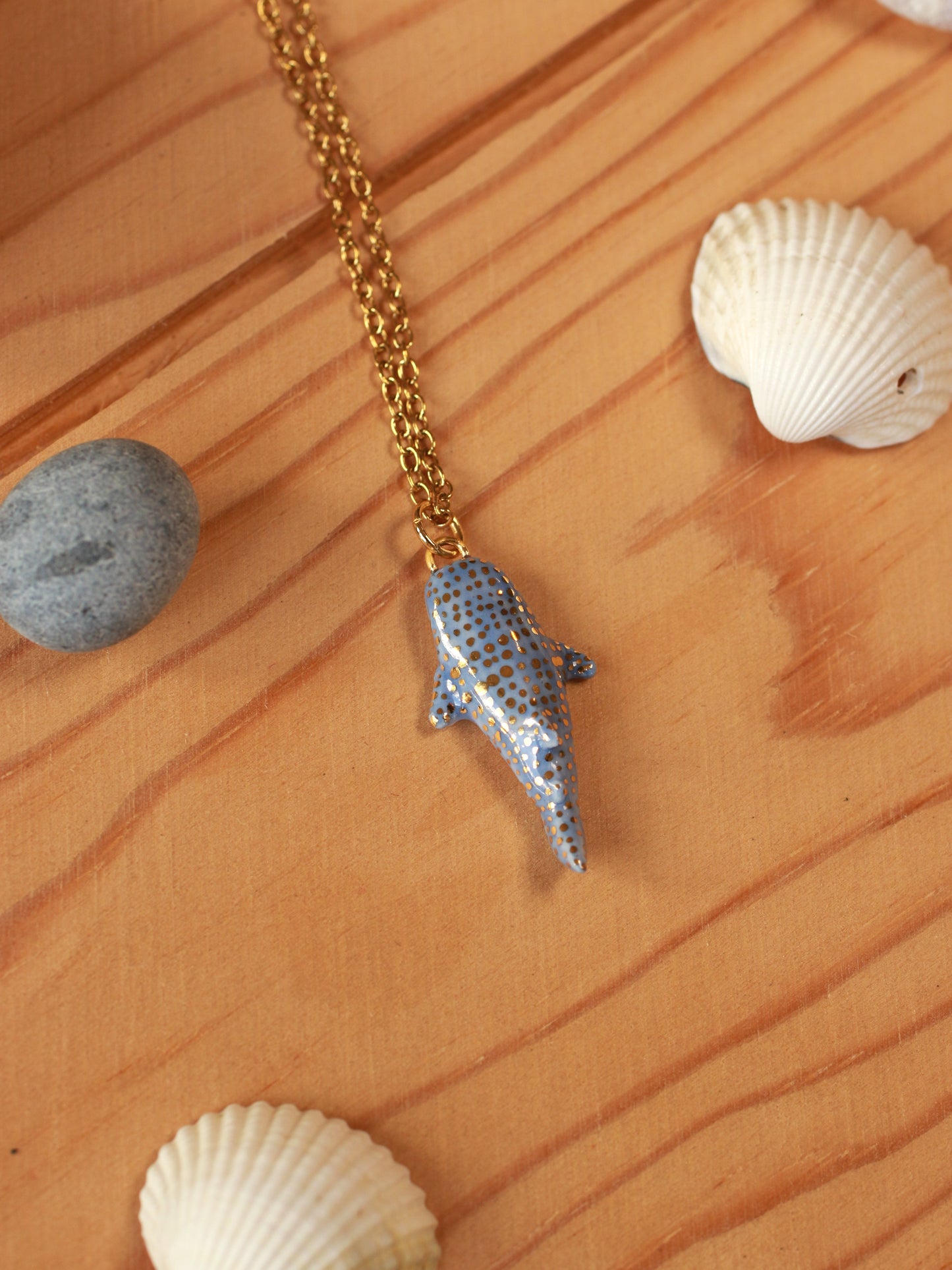 Whale shark necklace
