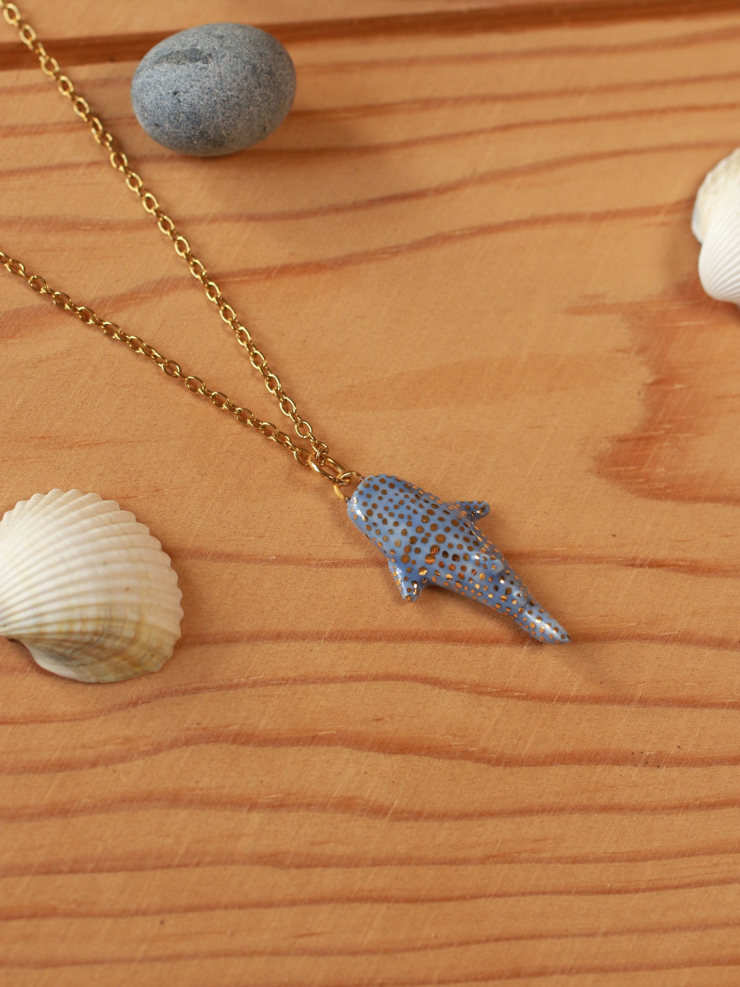 Whale shark necklace