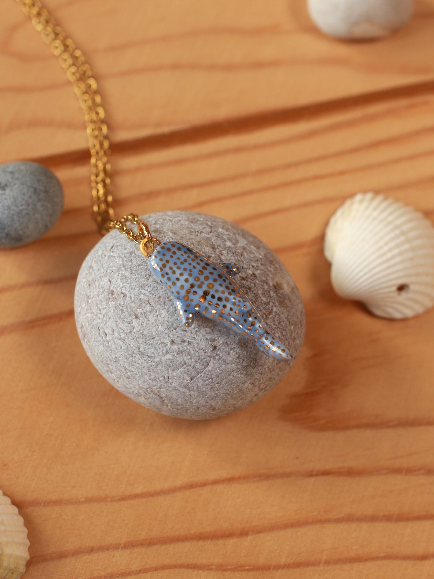 Whale shark necklace