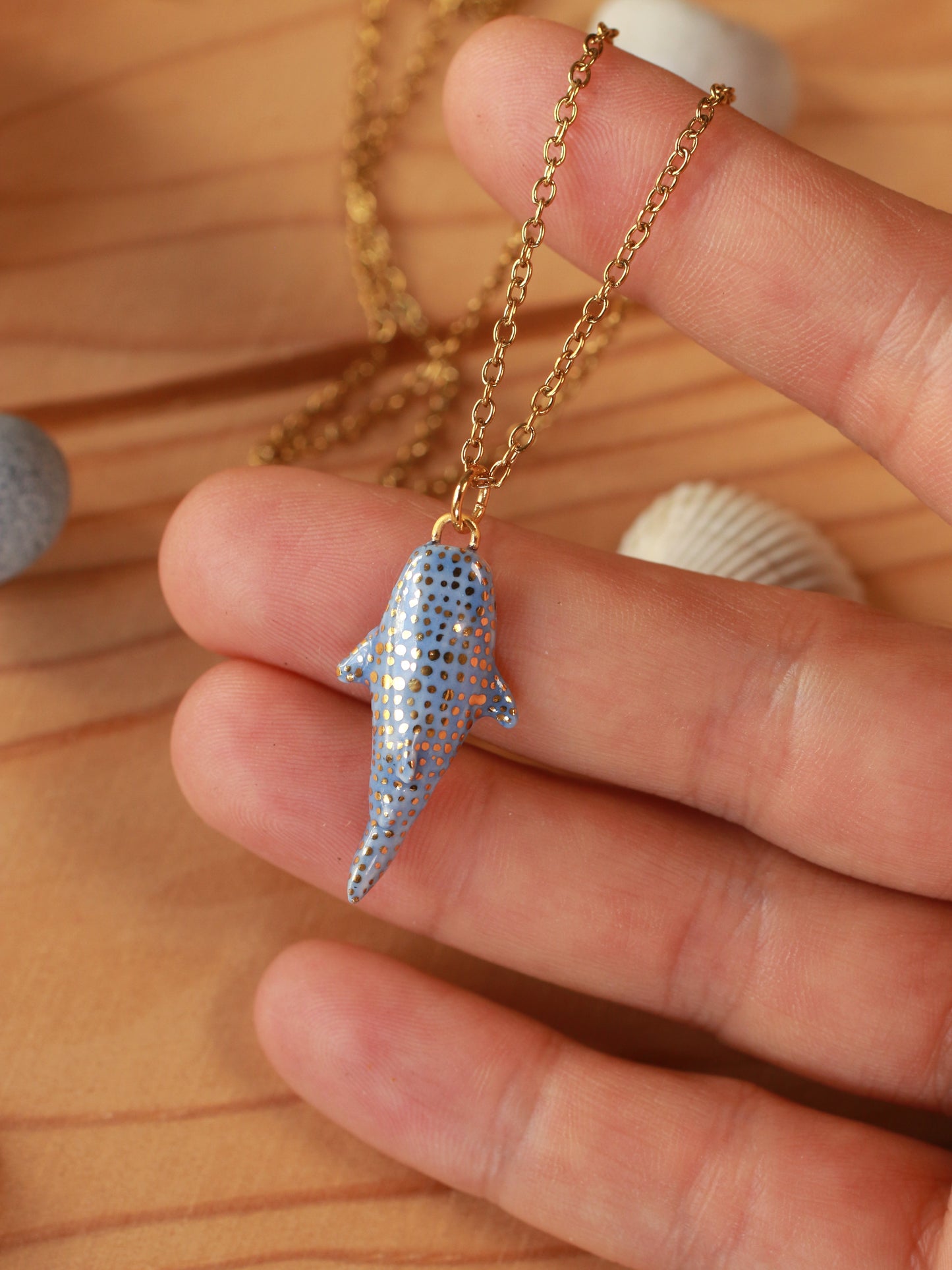 Whale shark necklace