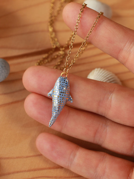 Whale shark necklace