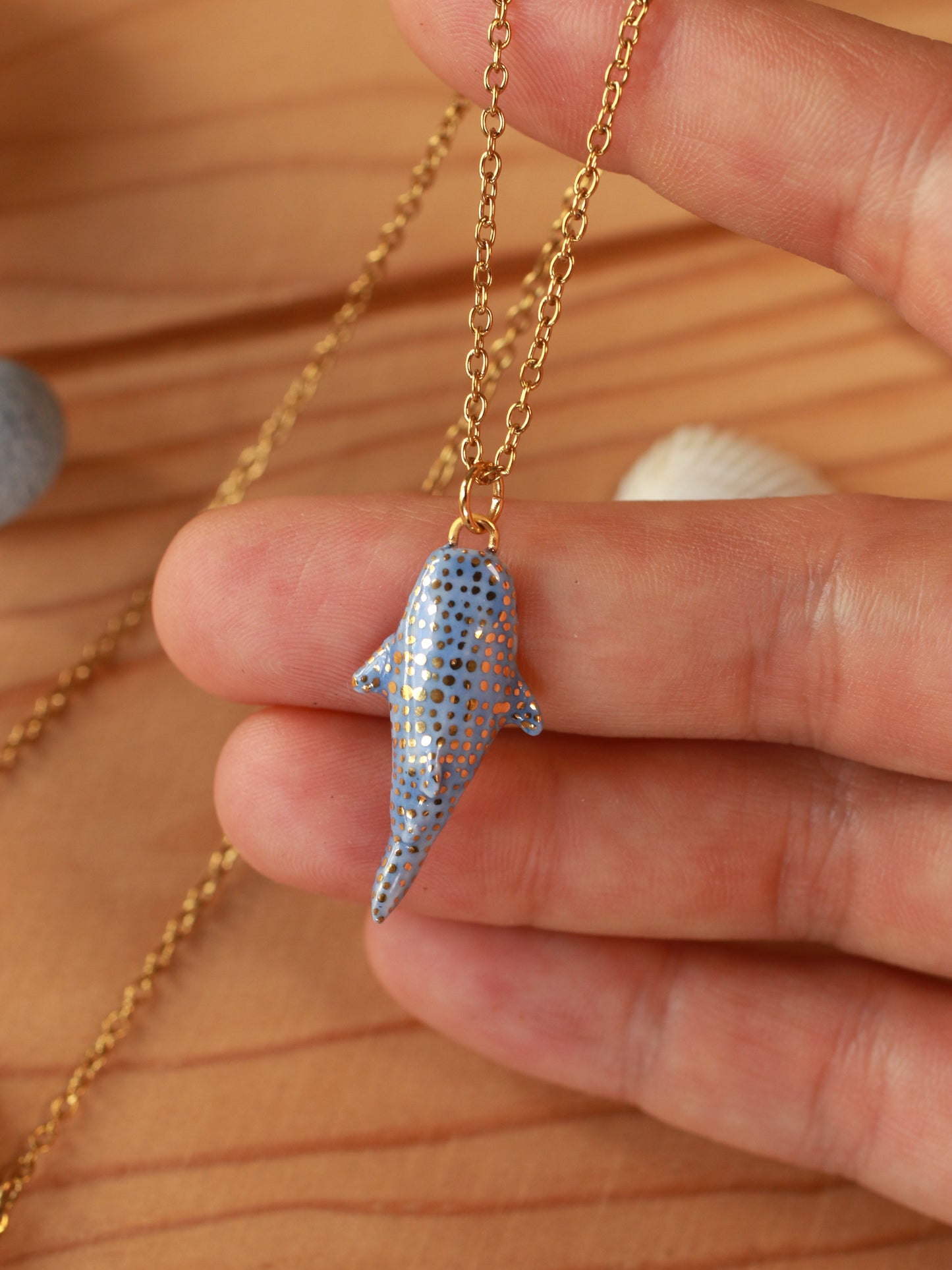 Whale shark necklace