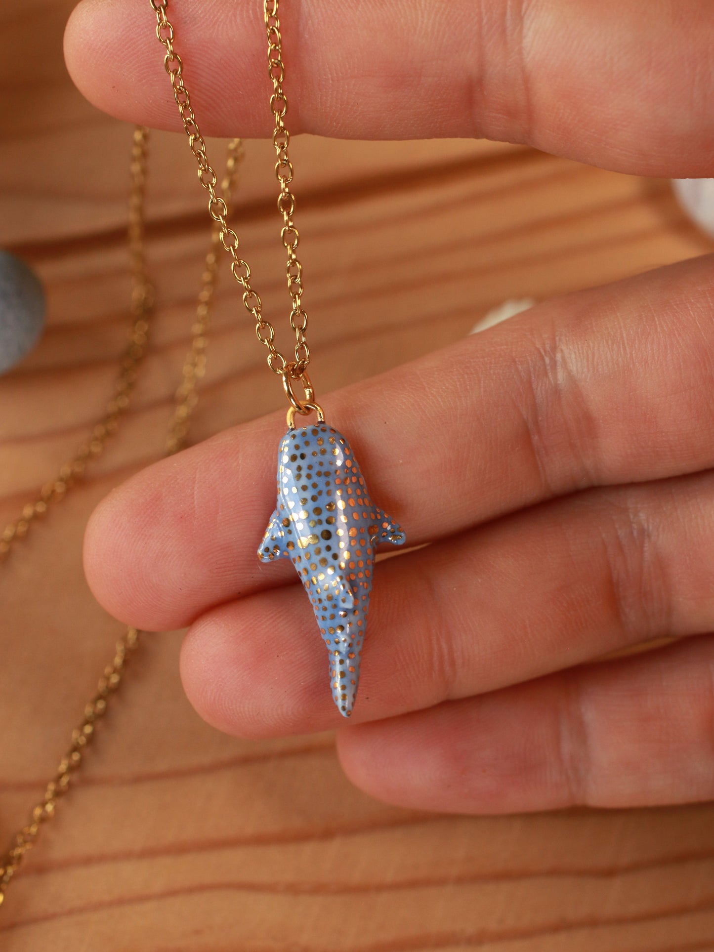 Whale shark necklace