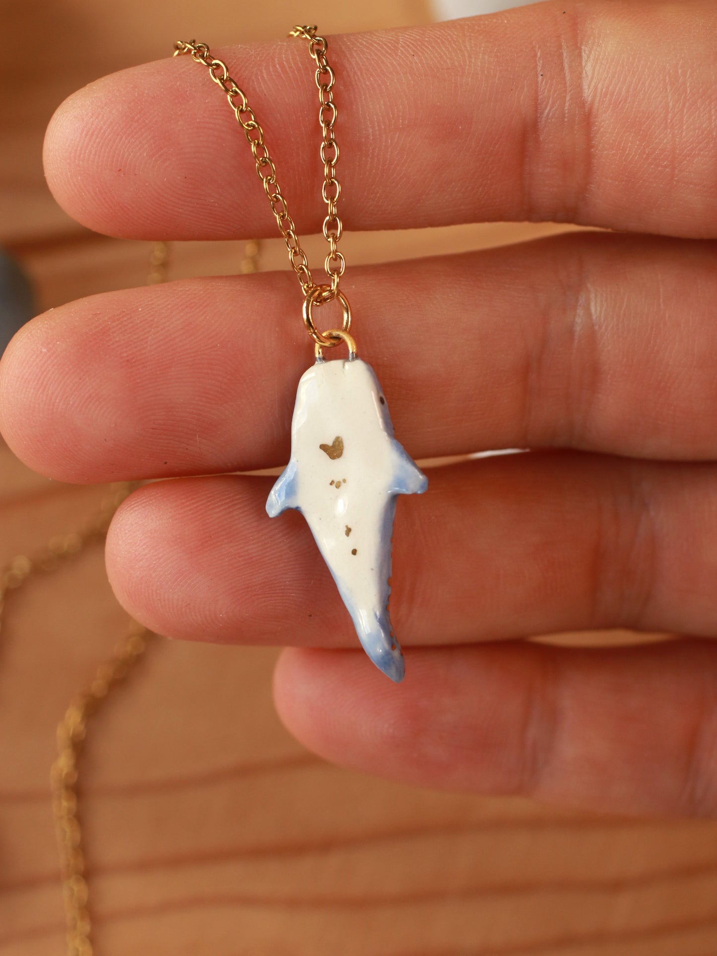 Whale shark necklace