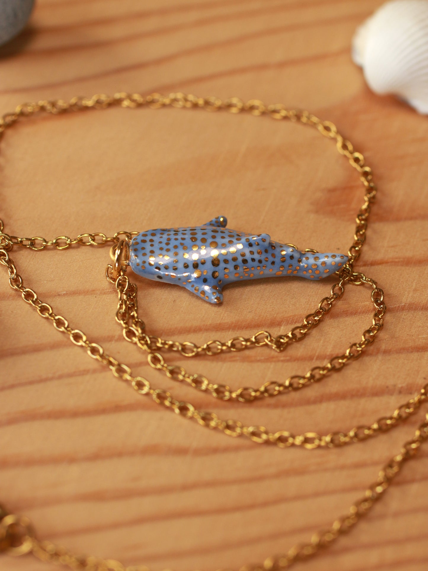 Whale shark necklace