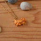 Happy crab necklace