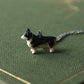 Black corgi necklace
