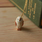 Barn owl necklace