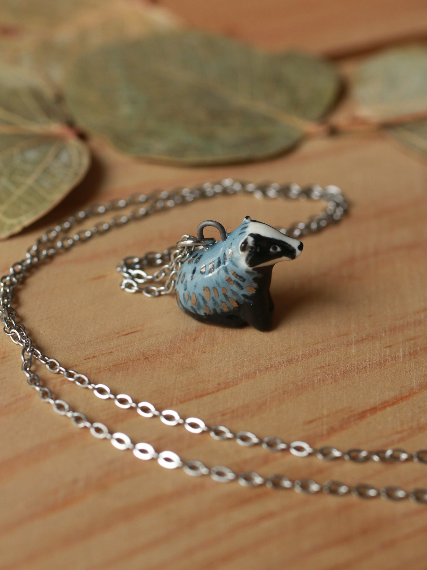Badger necklace