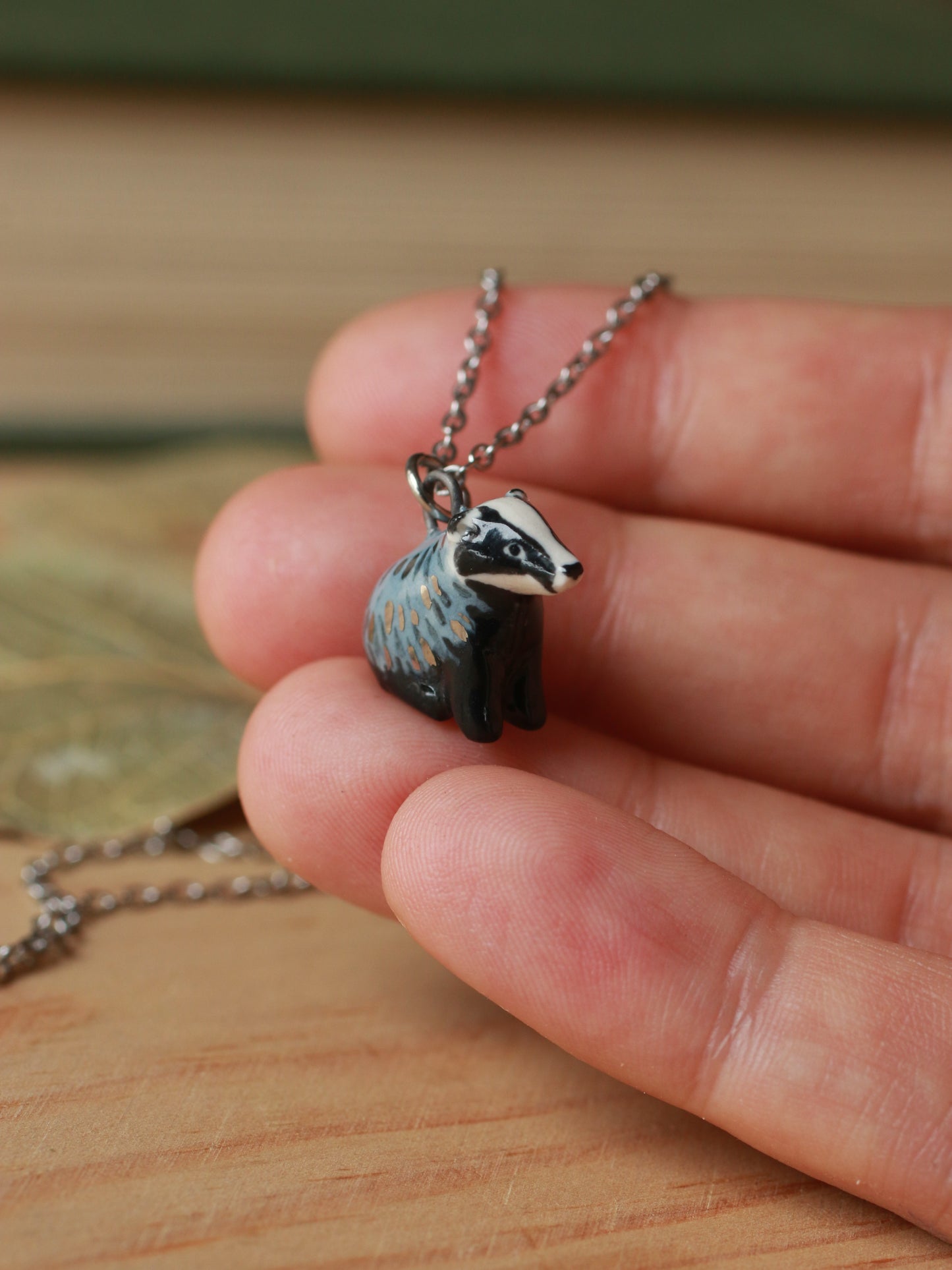 Badger necklace