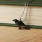 Crow necklace