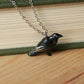 Crow necklace