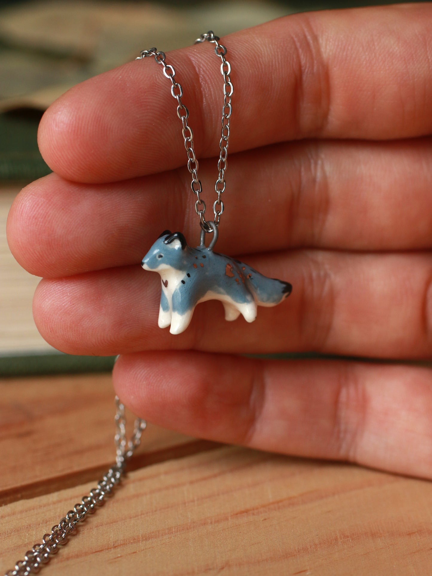 Wolf necklace