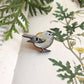 Goldcrest pin