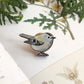 Goldcrest pin