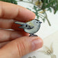 Goldcrest pin