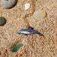 Wooden dolphin necklace