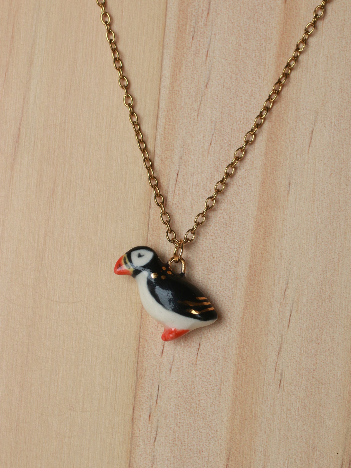 Puffin necklace