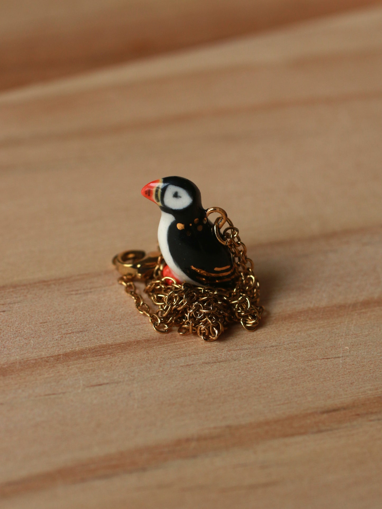Puffin necklace