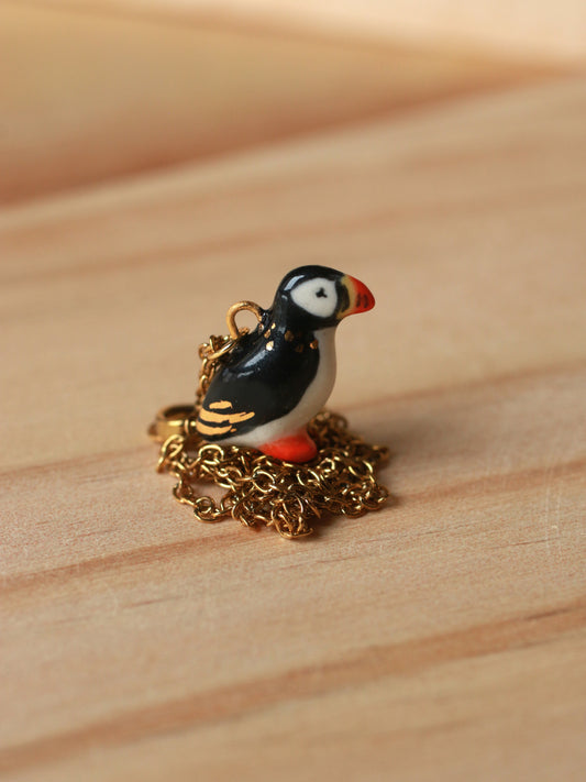 Puffin necklace