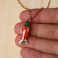 Salmon necklace