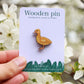 Duck pin - wooden pin