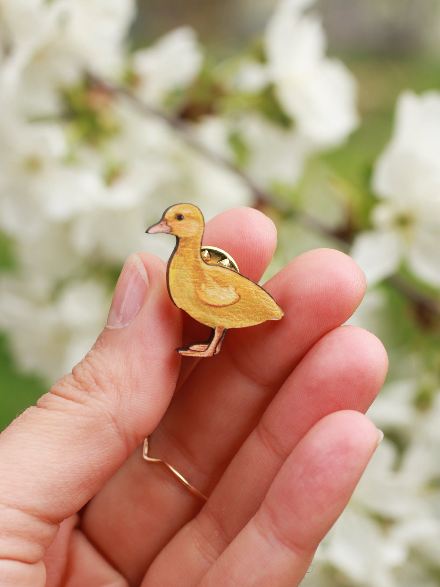 Duck pin - wooden pin